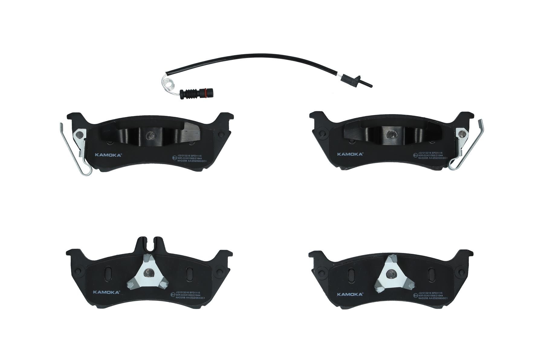 KAMOKA JQ1013216 - Bremsbelagsatz, Scheibenbremse