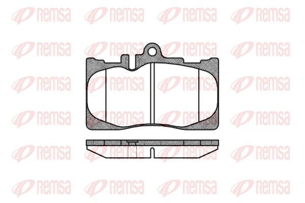 Premium Front Brake Pad Set Premium Front Brake Pad Set