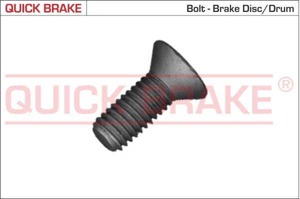 QUICK BRAKE 11676 Bolt, brake disc