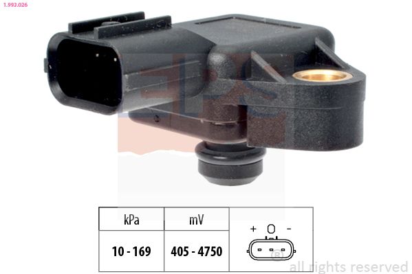 EPS 1.993.026 - Luftdrucksensor, H&ouml;henanpassung