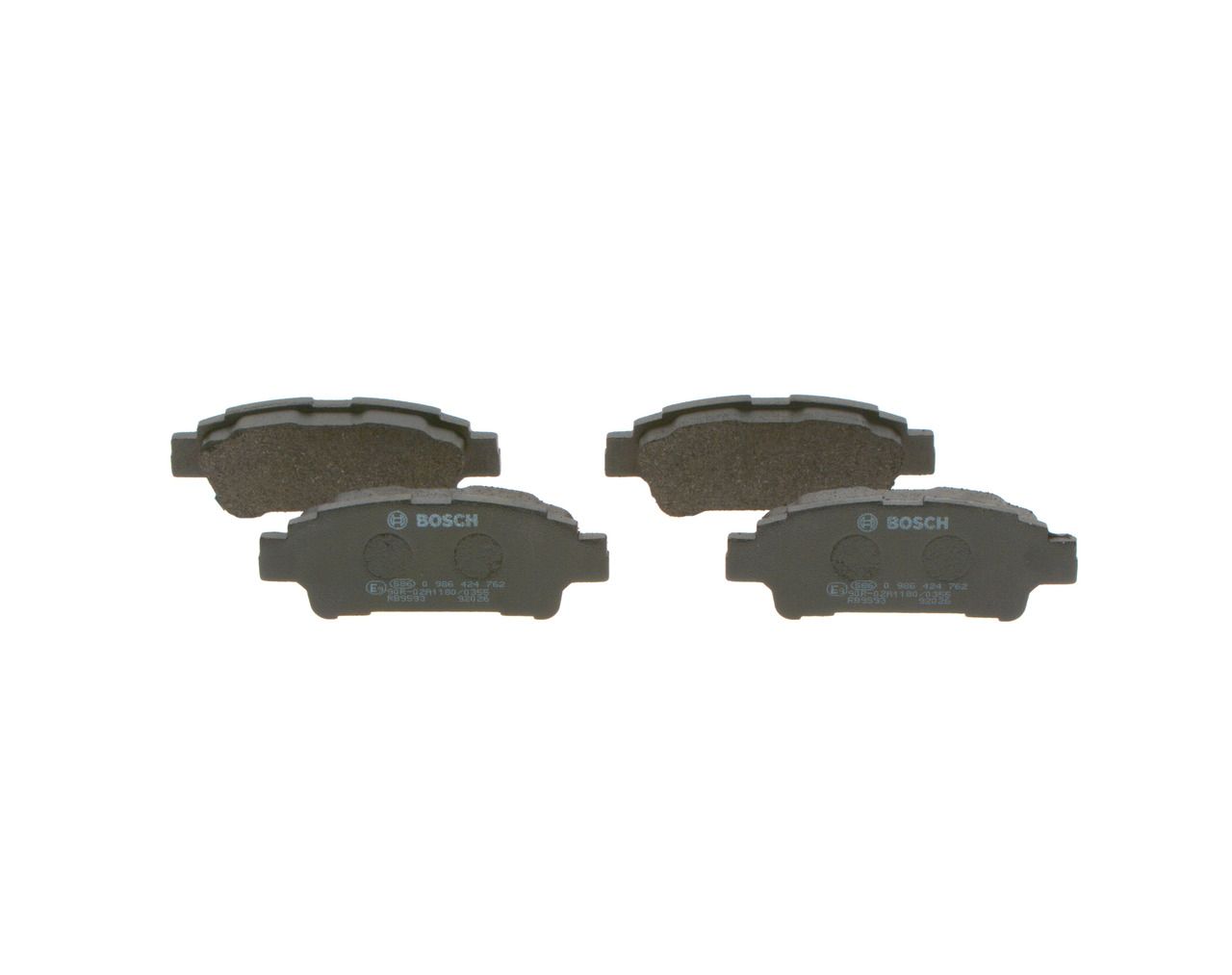 BOSCH 0 986 424 762 Brake Pad Set, disc brake