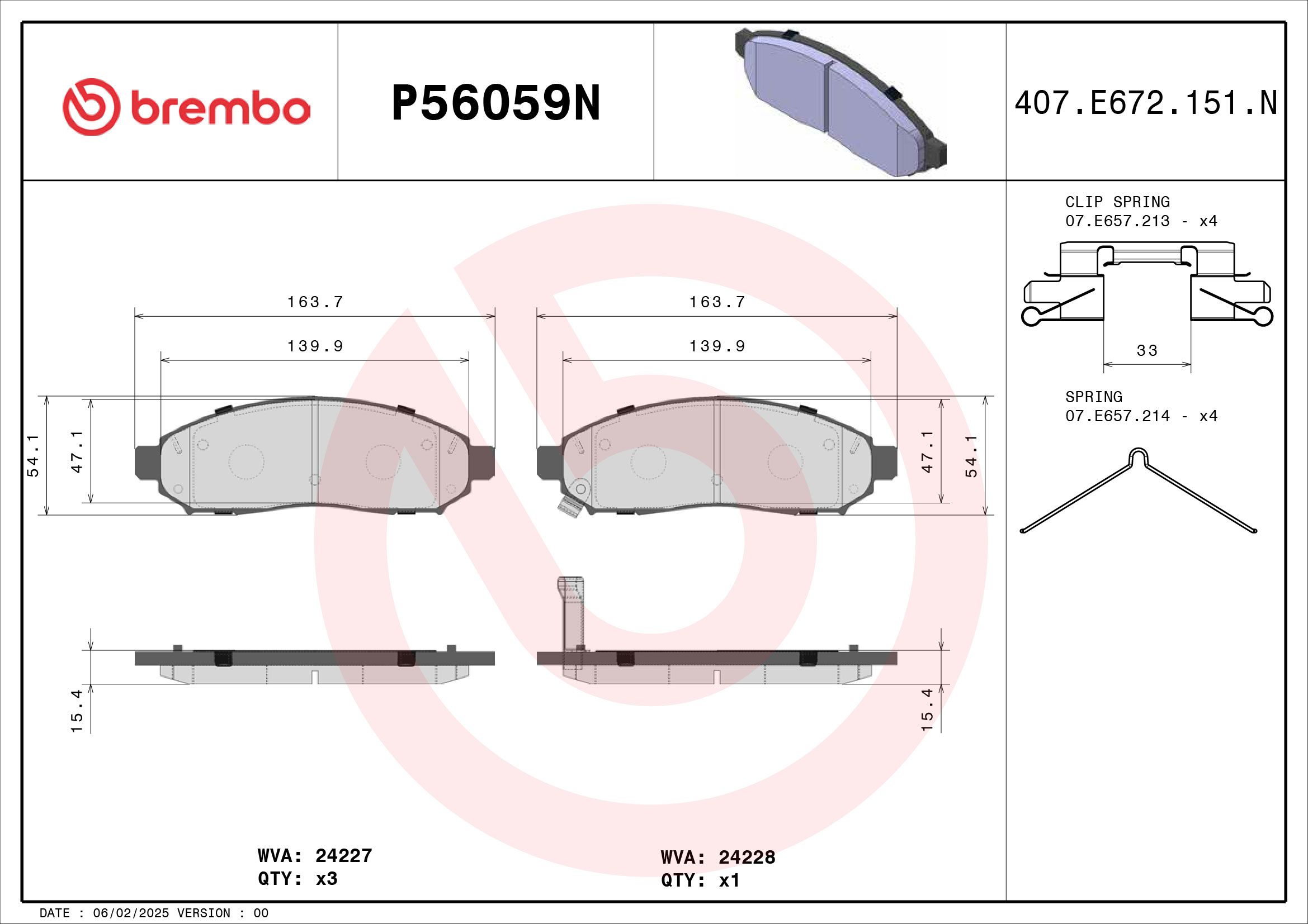NISSAN NAVARA RX D40 08-15 (FRT) *Holes, Thickness 17mm - TecDoc 1