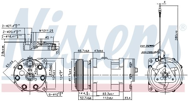 Kompressor, Klimaanlage