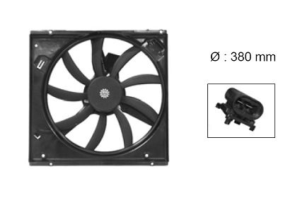 4342748 VAN WEZEL ventilátor, motorhűtés