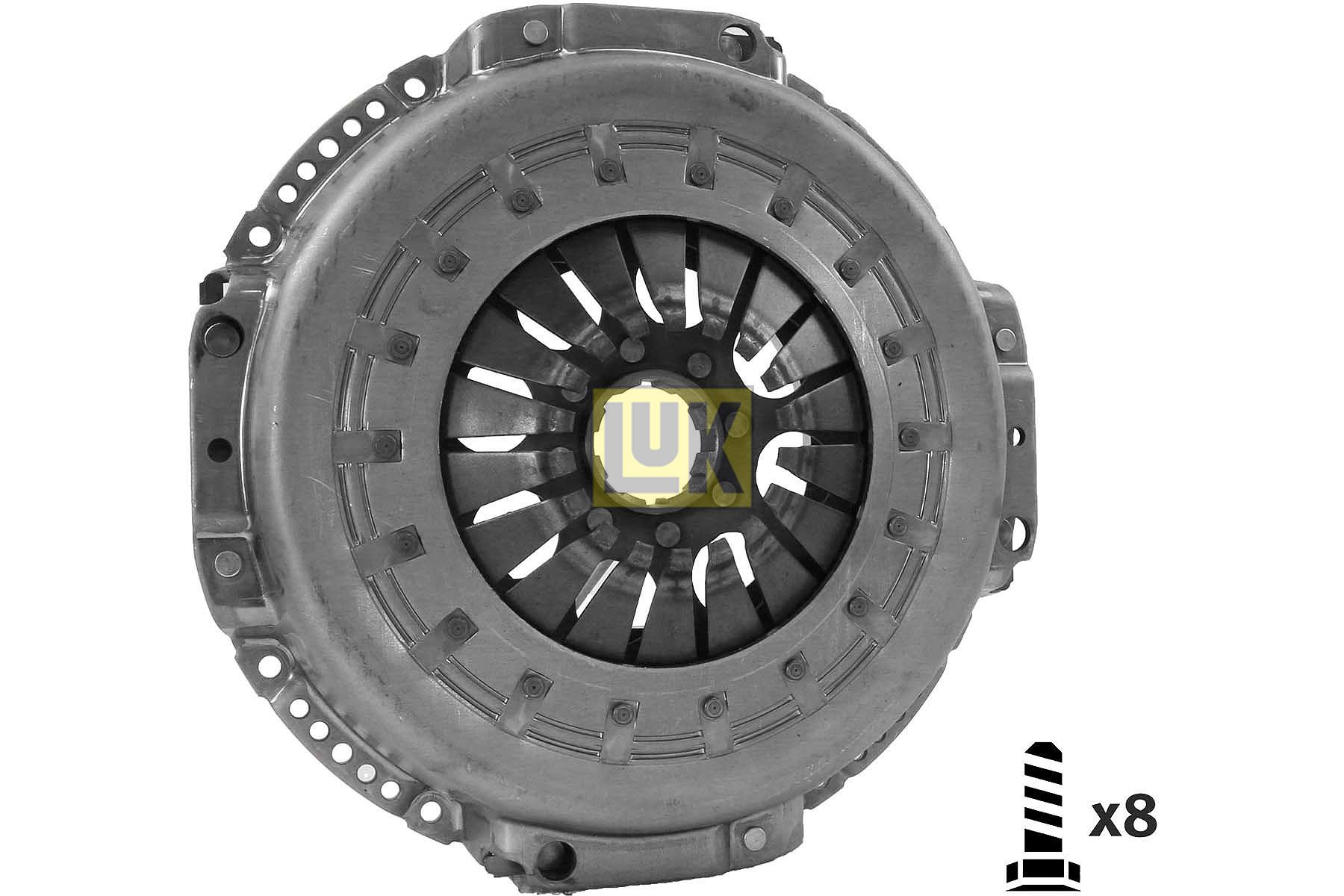 Plato de presión de clutch