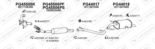 CARROSSERIE INOX MG 300