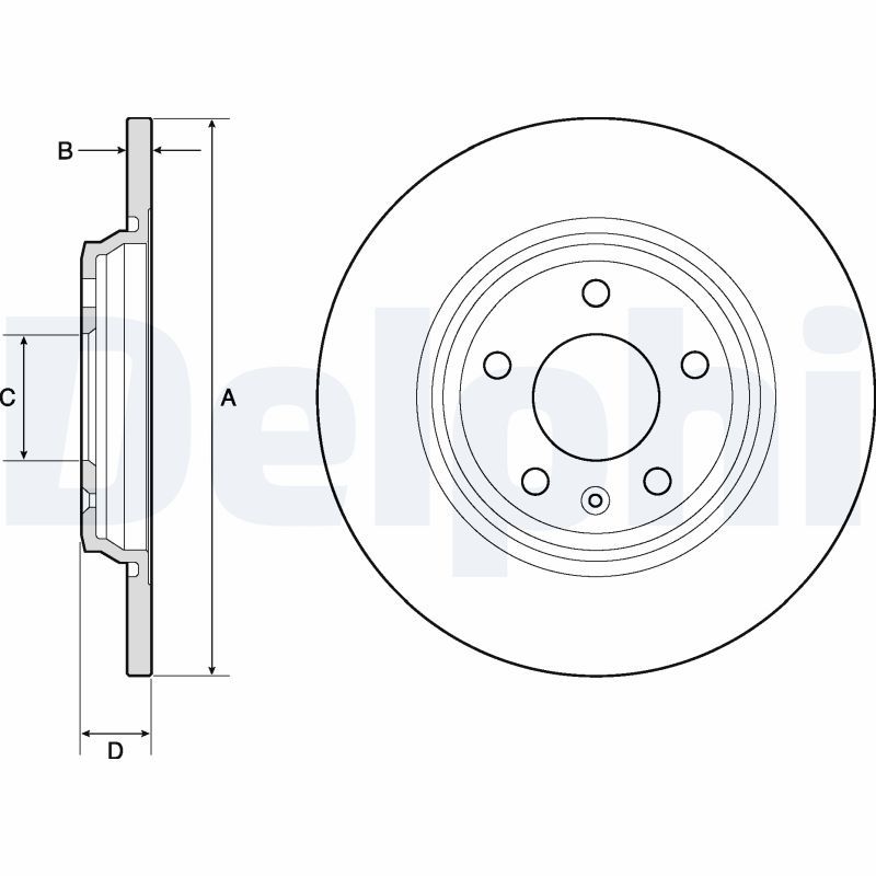 Brake Disc BG4800C