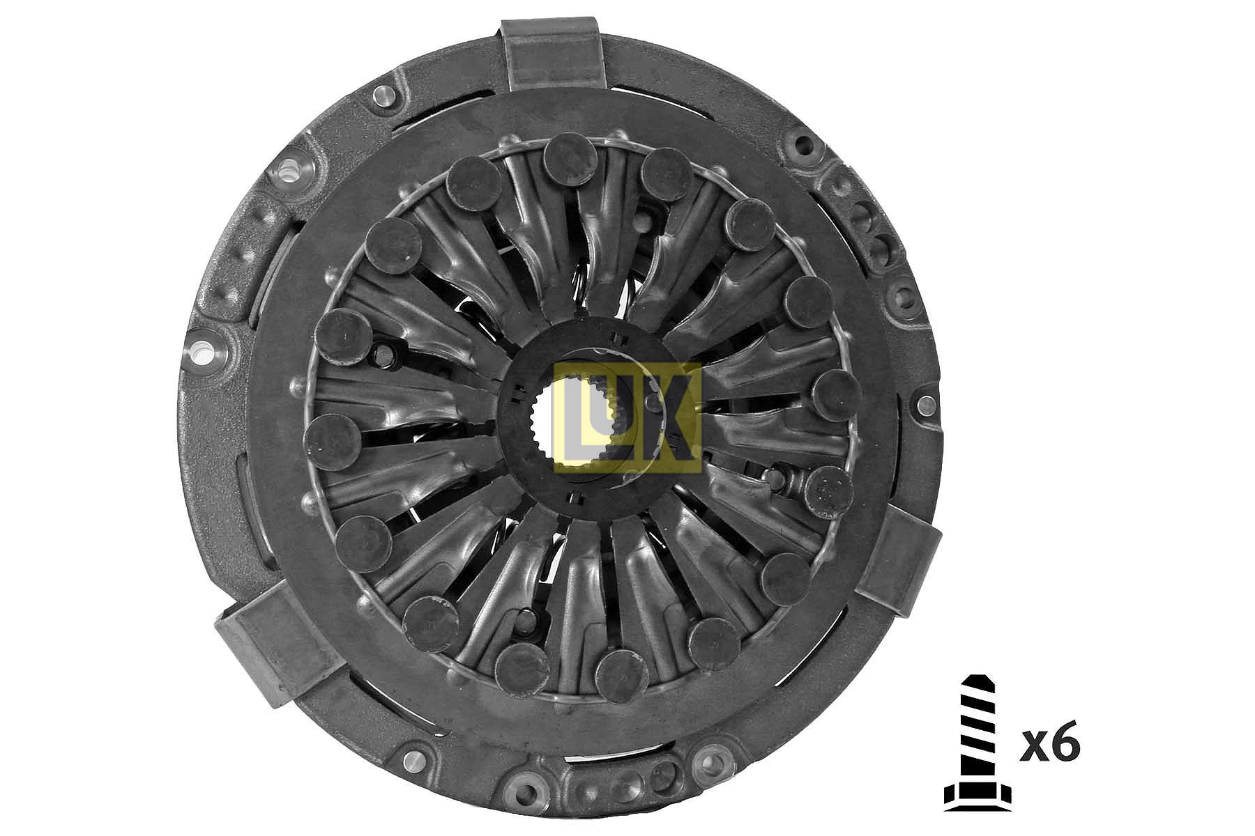 Plato de presión de clutch
