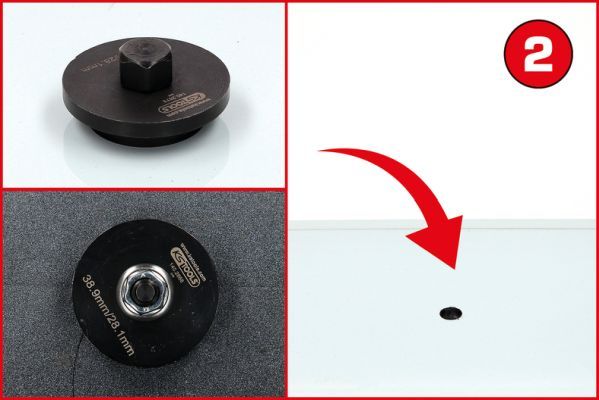 Lochstanzen-Satz, Sensor (Einparkhilfe)