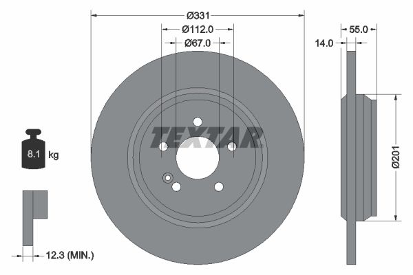 Brake Disc 92103303