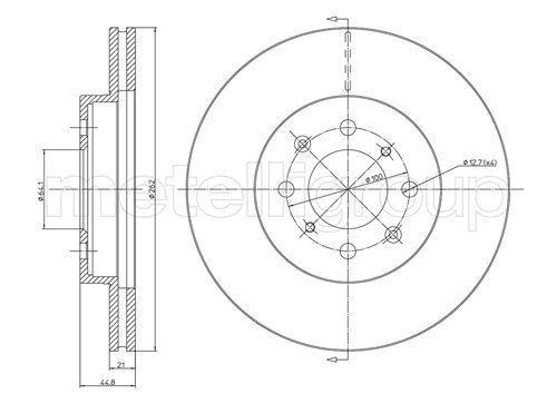 Brake Disc 23-0344C