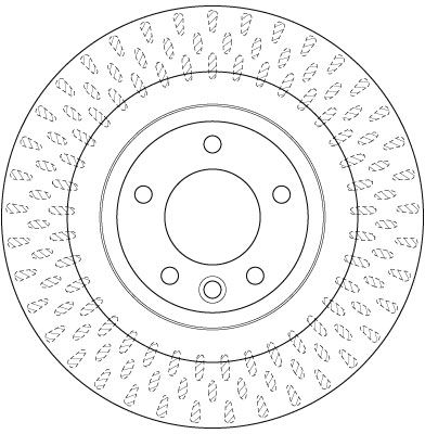 TRW BRAKE DISC - TecDoc 2