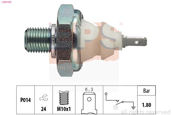 Oil Pressure Switch 1.800.045