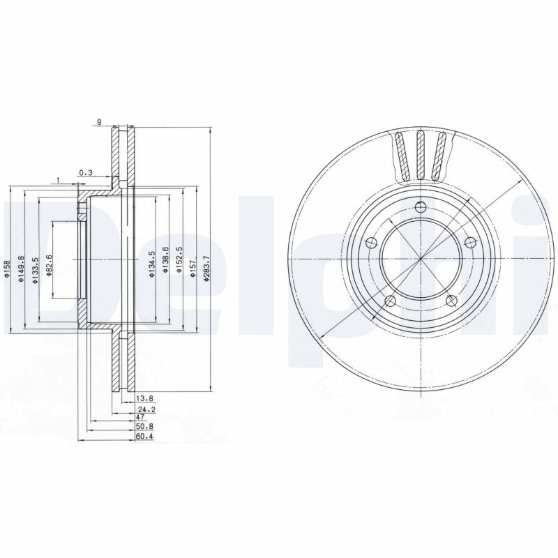 Brake Disc BG2507