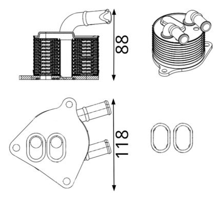 Ölkühler, Automatikgetriebe
