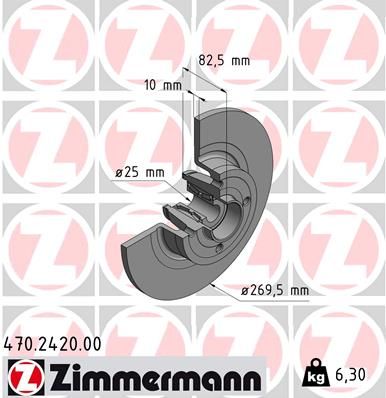 Brake Disc 470.2420.00