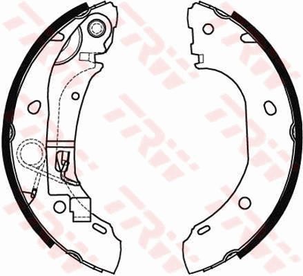 Brake Shoe Set GS8472