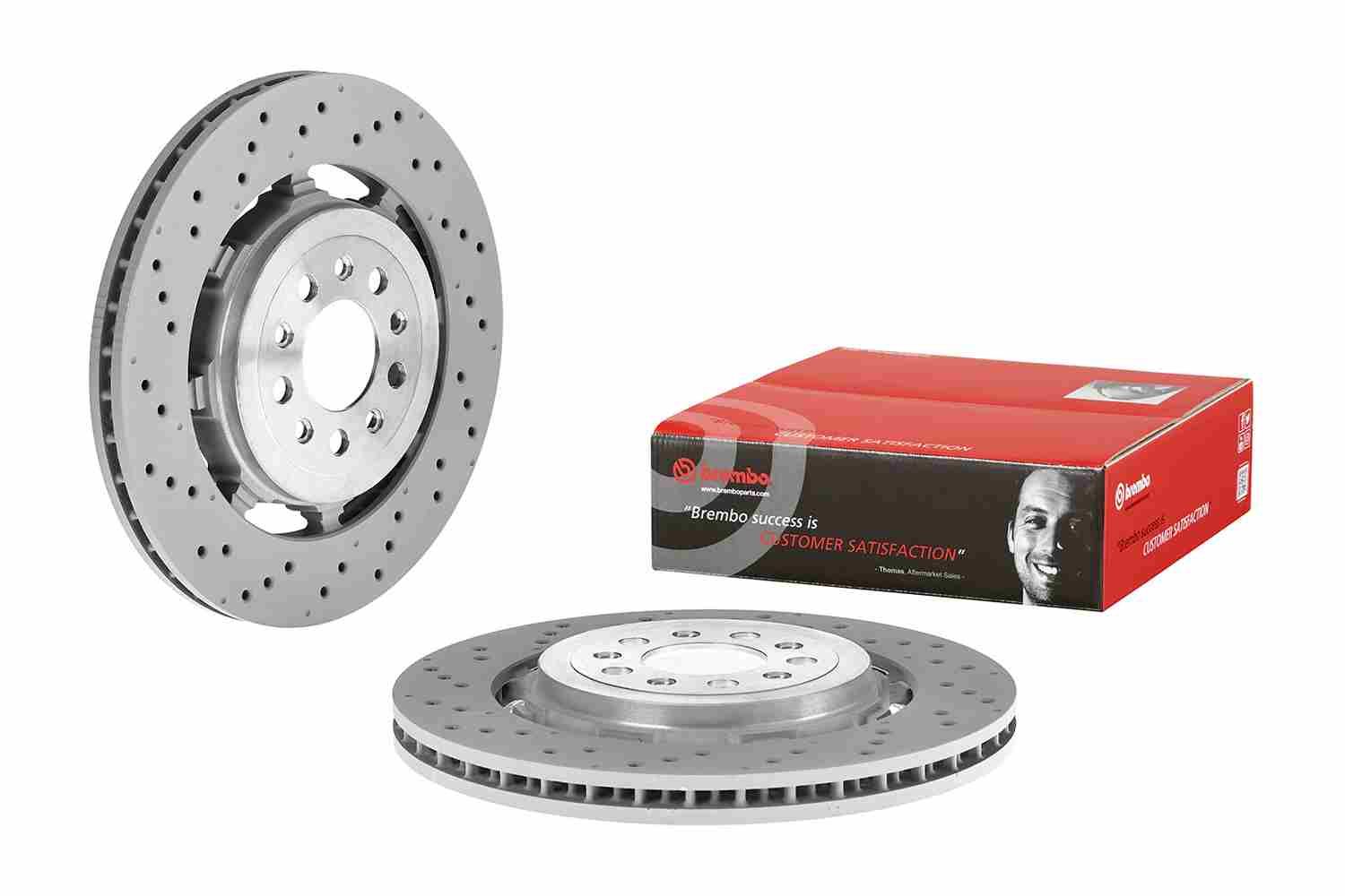 ALFA ROMEO GIULIA 17-19 (RR) *X/Drilled - TecDoc 2