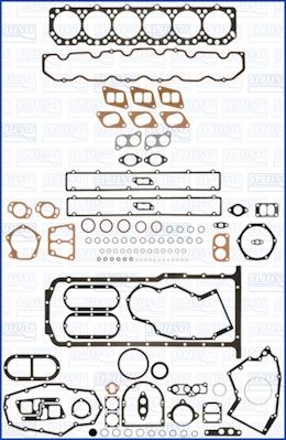 Juego completo de empaques, motor