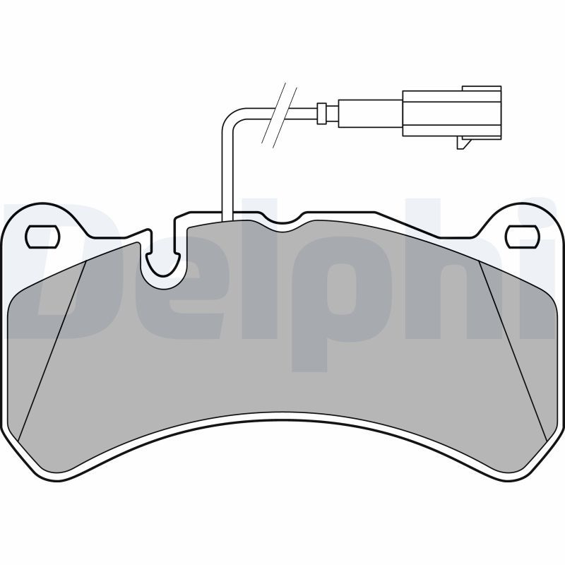 Brake Pad Set, disc brake LP3374