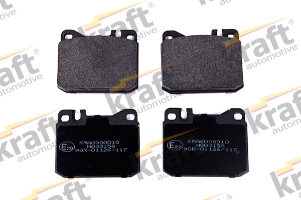 Brake Pad Set, disc brake 6000010