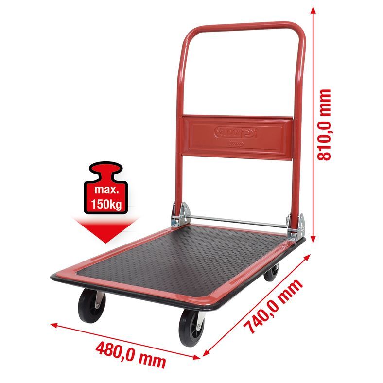 CHARIOT DE TRANSPORT CHARGE MAXI 150KG  9900