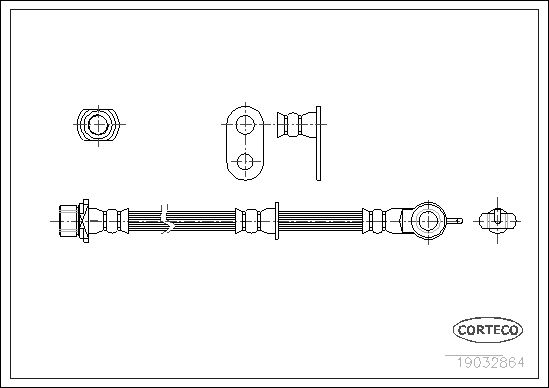 Brake Hose 19032864