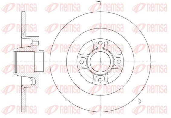 Brake Disc 61047.00