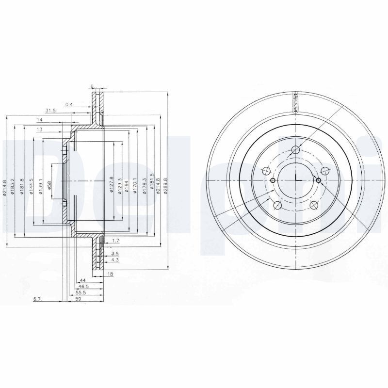 Brake Disc BG3931