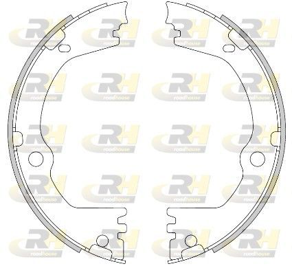 Bremsbacke, Feststellbremse