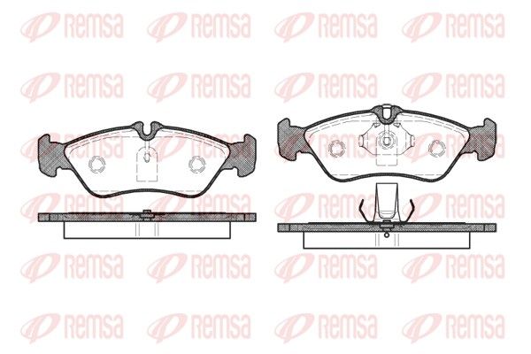 Premium Rear Brake Pad Set Premium Rear Brake Pad Set