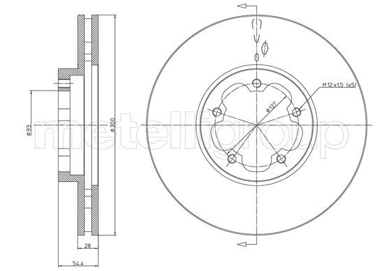 Brake Disc 23-1494