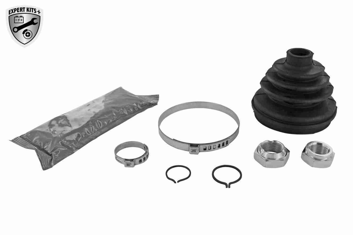 Faltenbalgsatz, Antriebswelle