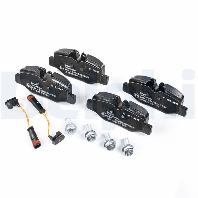 Brake Pad Set, disc brake LP1939