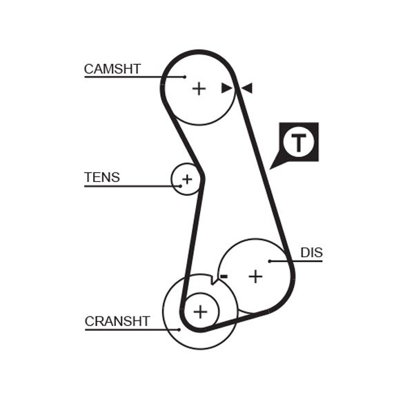 Timing Belt 5308XS