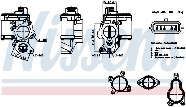 EGR Valve 98265