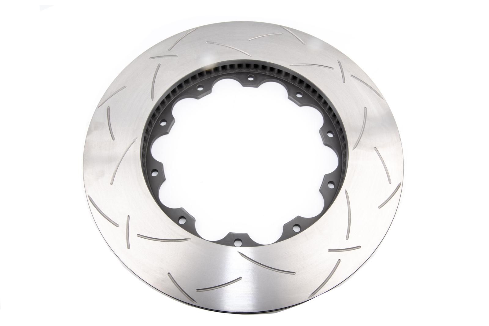 5000 Rotor T3 Slot Left Hand - 72CV 390mm x 34mm [ NISSAN R35 GTR BREMBO Replacement 12 -> F ] with M6 Lock Nut - TecDoc 2