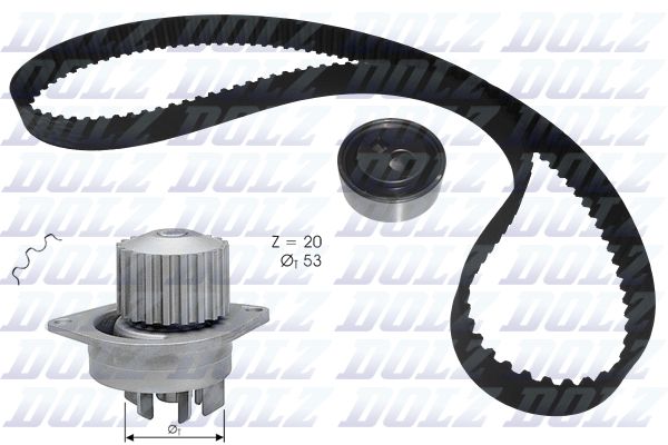 Water Pump & Timing Belt Kit KD120