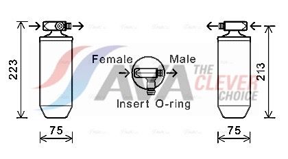 VLD023 AVA QUALITY COOLING szárító, klímaberendezés