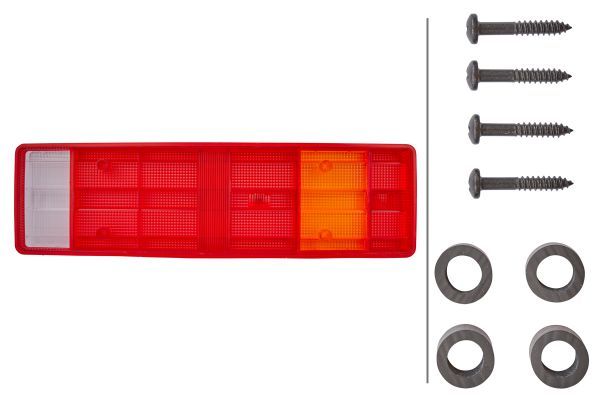 Lichtscheibe, Heckleuchte