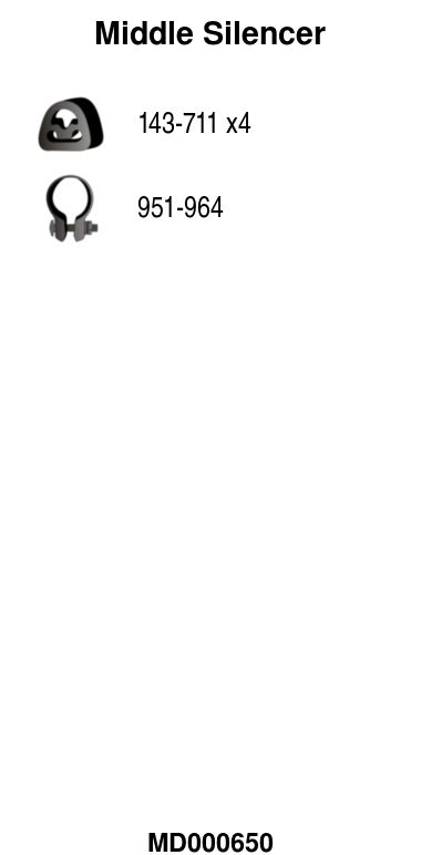 Mittelschalldämpfer