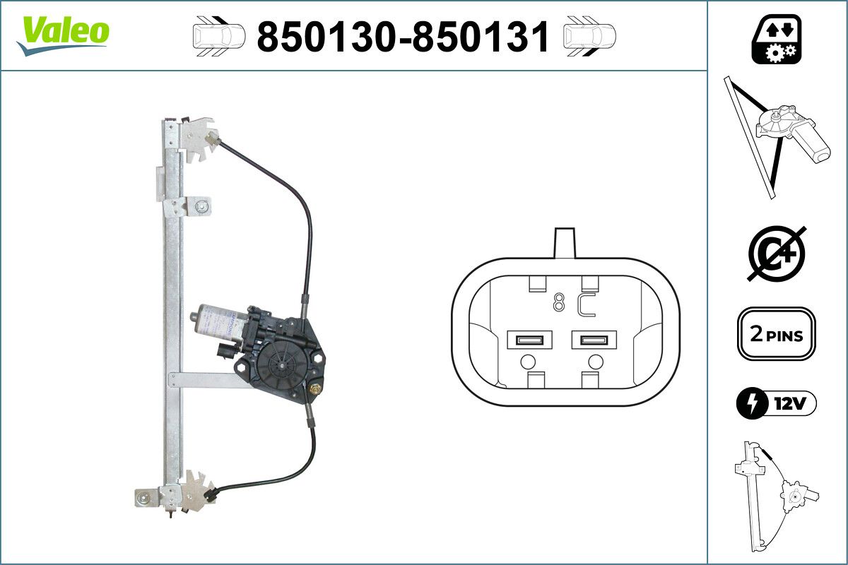 VALEO 850130 - Fensterheber