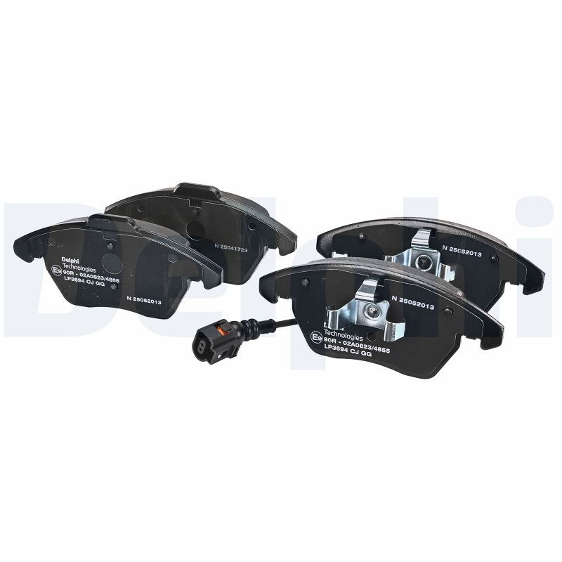 DELPHI LP3694 - Bremsbelagsatz, Scheibenbremse
