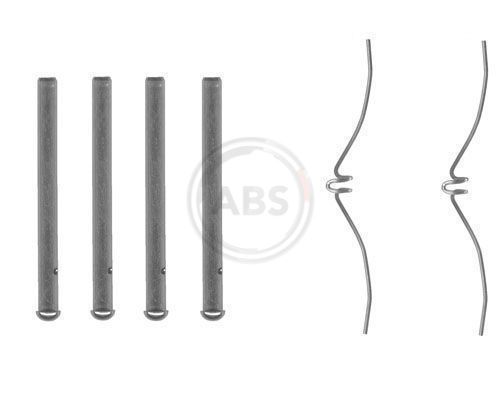 A.B.S. 1061Q - Zubehörsatz, Scheibenbremsbelag