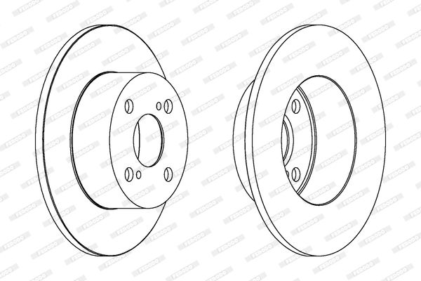 Brake Disc DDF1487