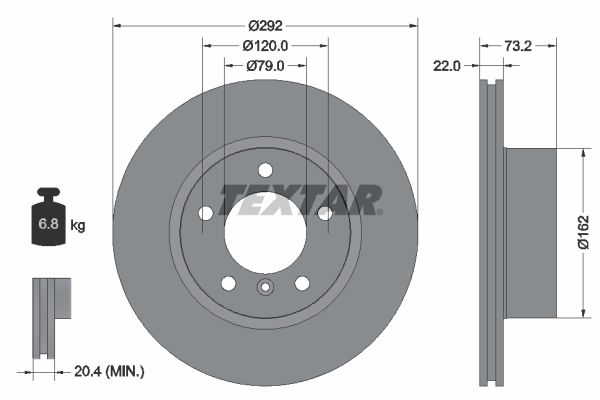 Brake Disc 92132805