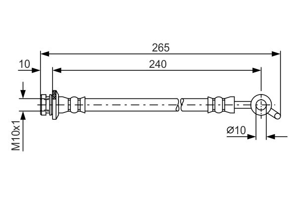 Brake Hose 1 987 481 571