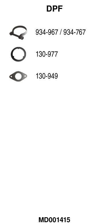 Ruß-/Partikelfilter, Abgasanlage