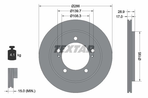 Brake Disc 92136800