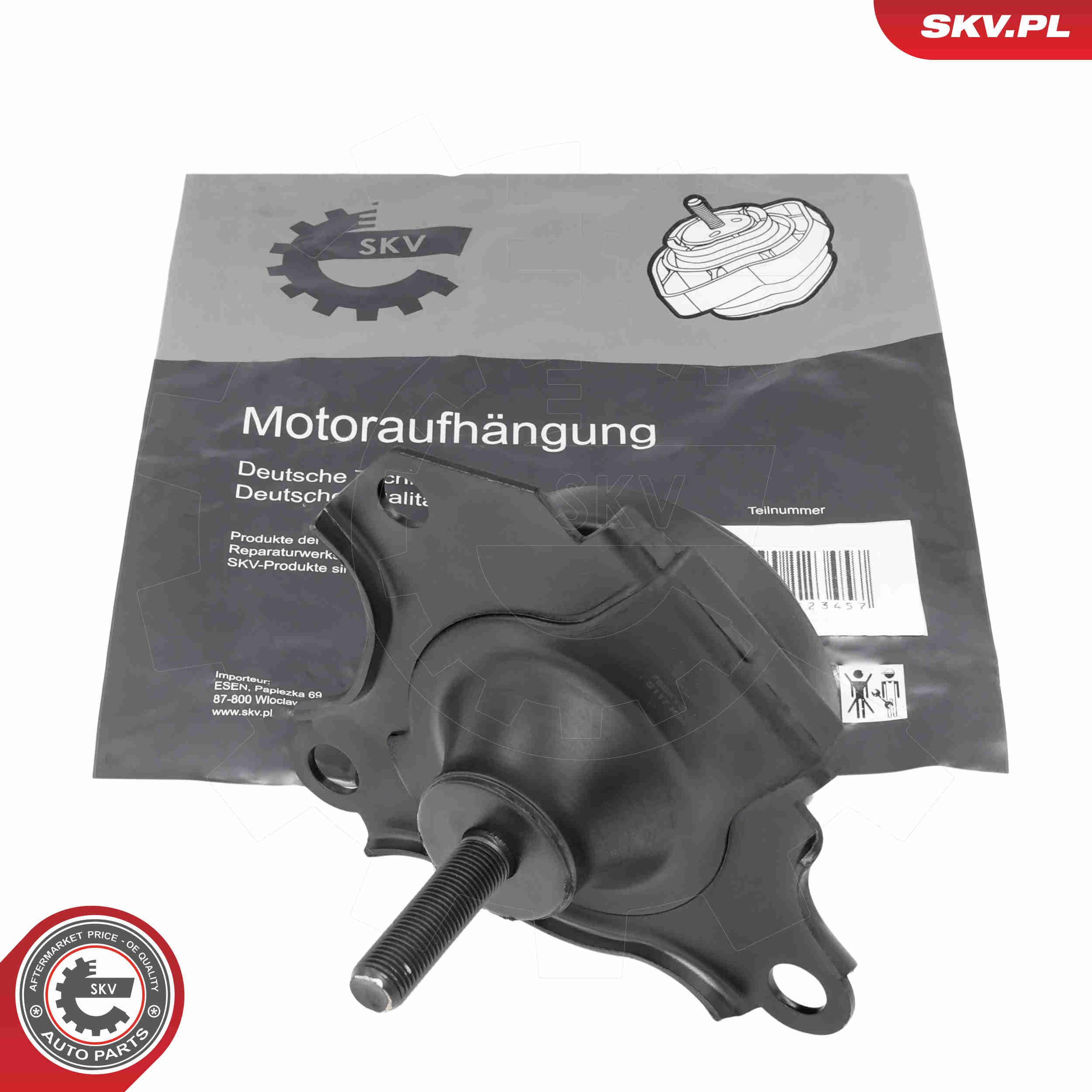 75SKV267 ESEN SKV felfüggesztés, motor